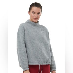 NIKE Medium, Cozy Therma-FIT Sweatshirt with drawstring bottom, tags still on